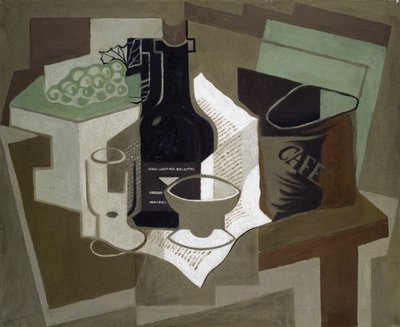 La bolsa de café, 1920 de Juan Gris